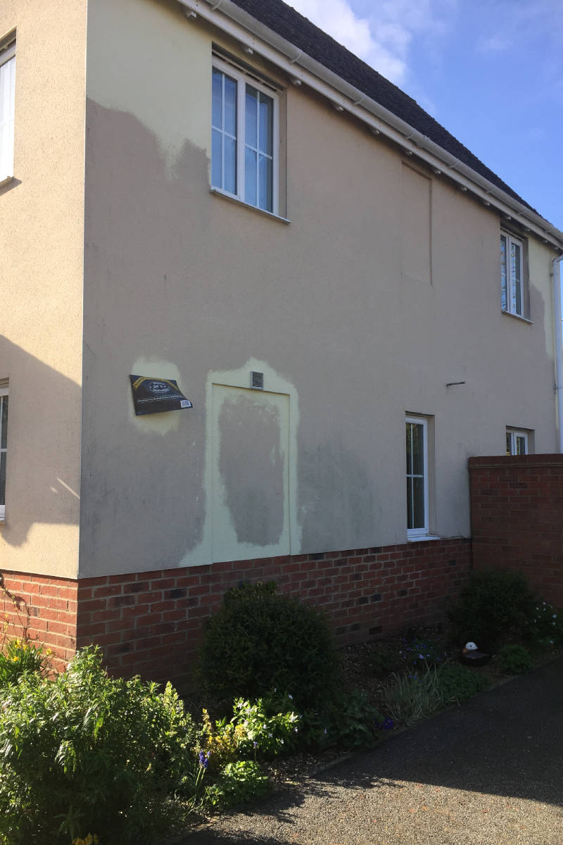 External painting before work 4
