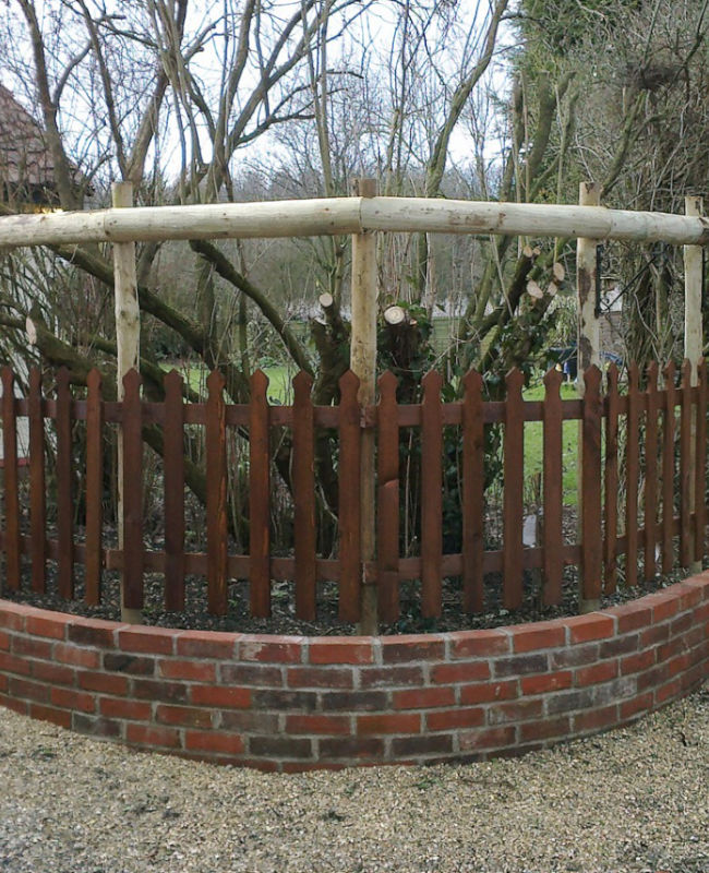 Bespoke garden wall